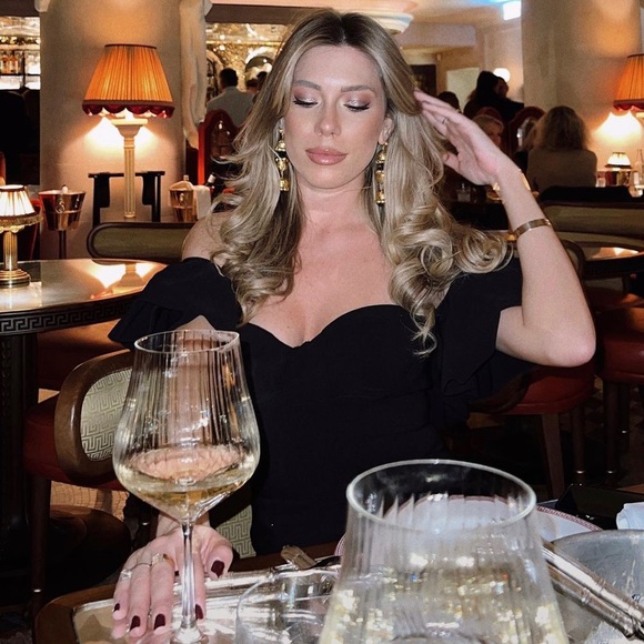 Zara VOLUMINOUS BLACK DRESS - Picture 12 of 14